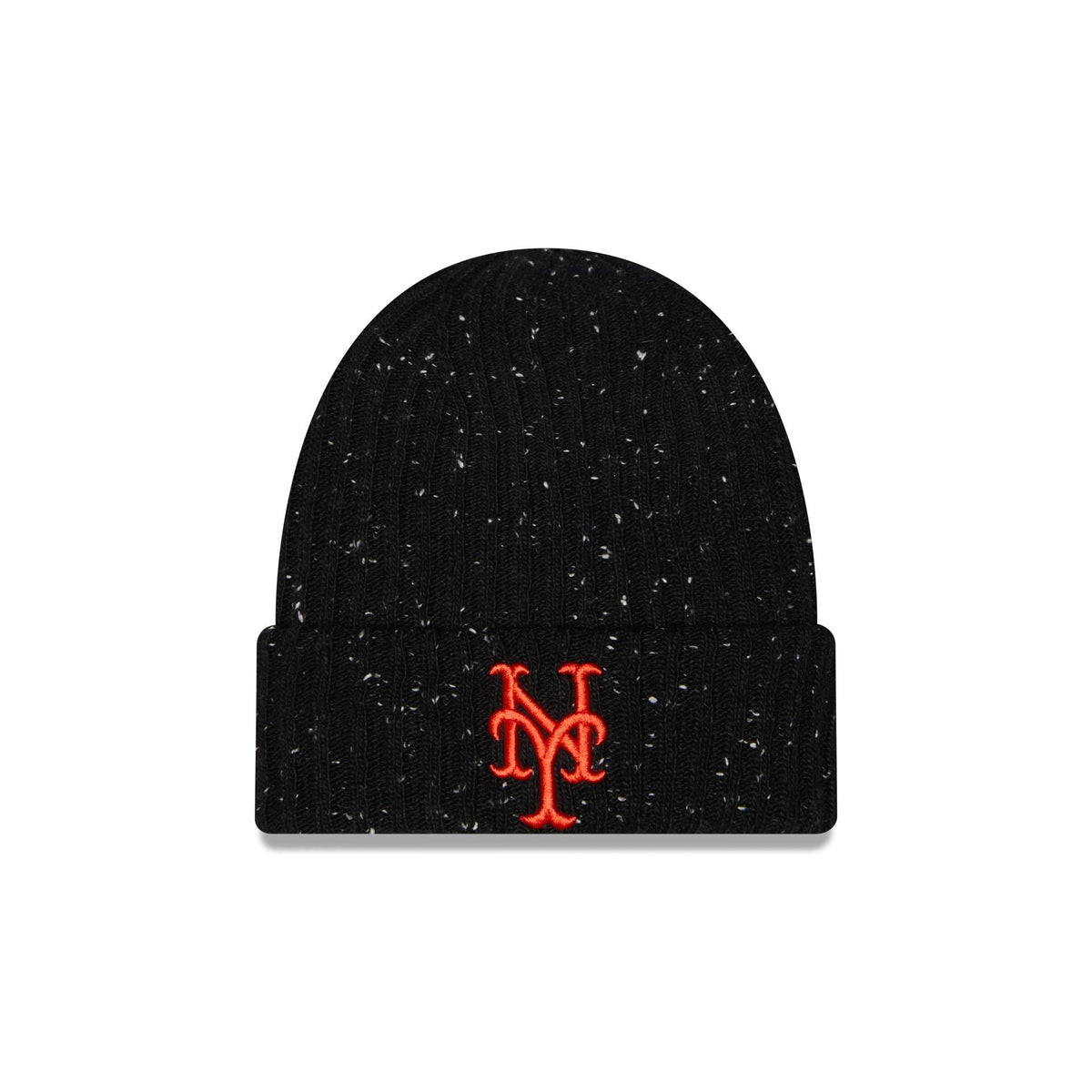 New York Mets Speckled Cuff Knit Beanie Hat