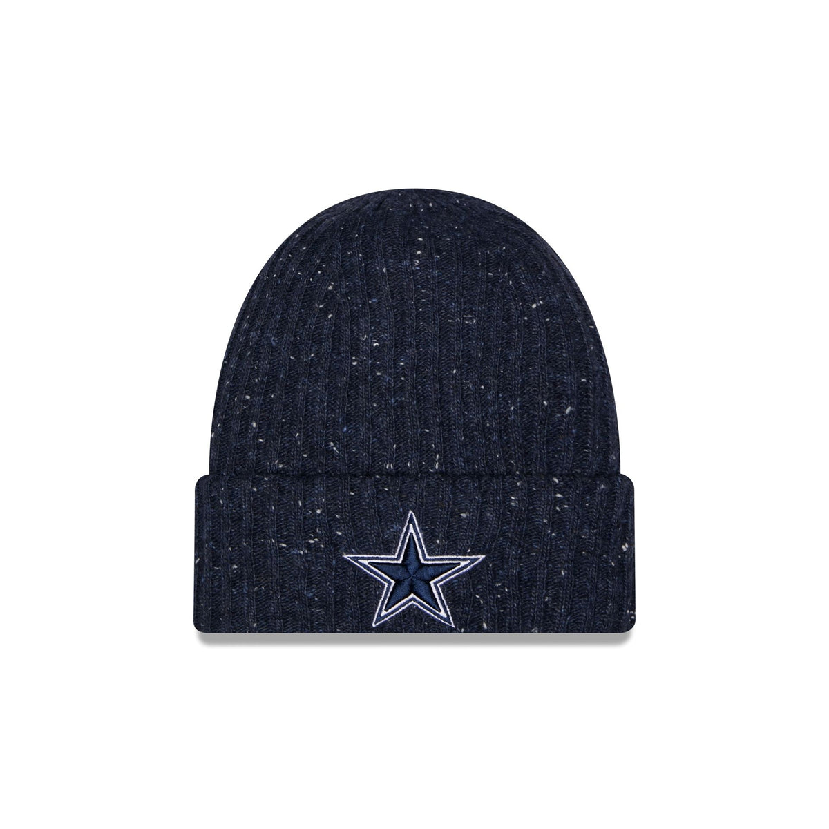 Dallas Cowboys Speckled Cuff Knit Beanie Hat