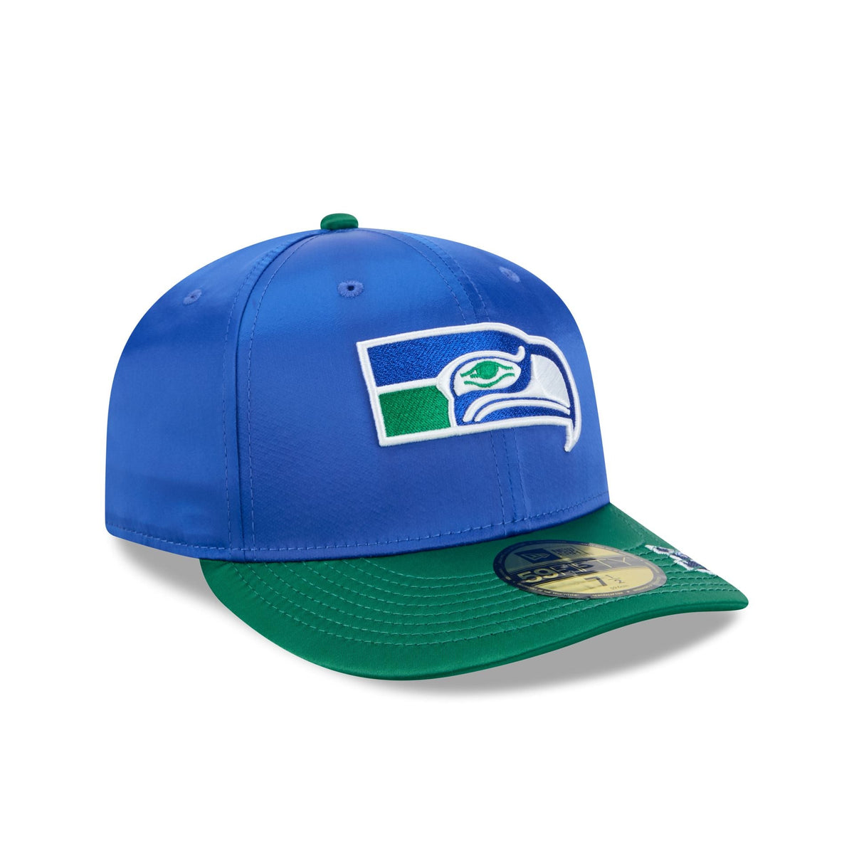 Just Caps Satin Seattle Seahawks 59FIFTY Fitted Hat