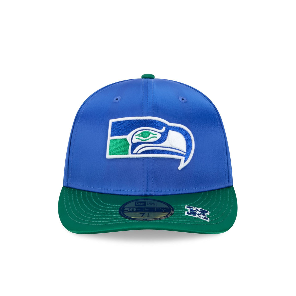 Just Caps Satin Seattle Seahawks 59FIFTY Fitted Hat
