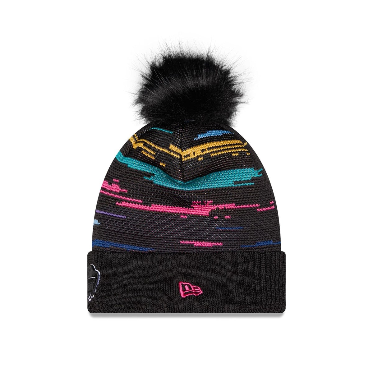 Buffalo Bills 2026 Crucial Catch Women's Pom Knit Hat