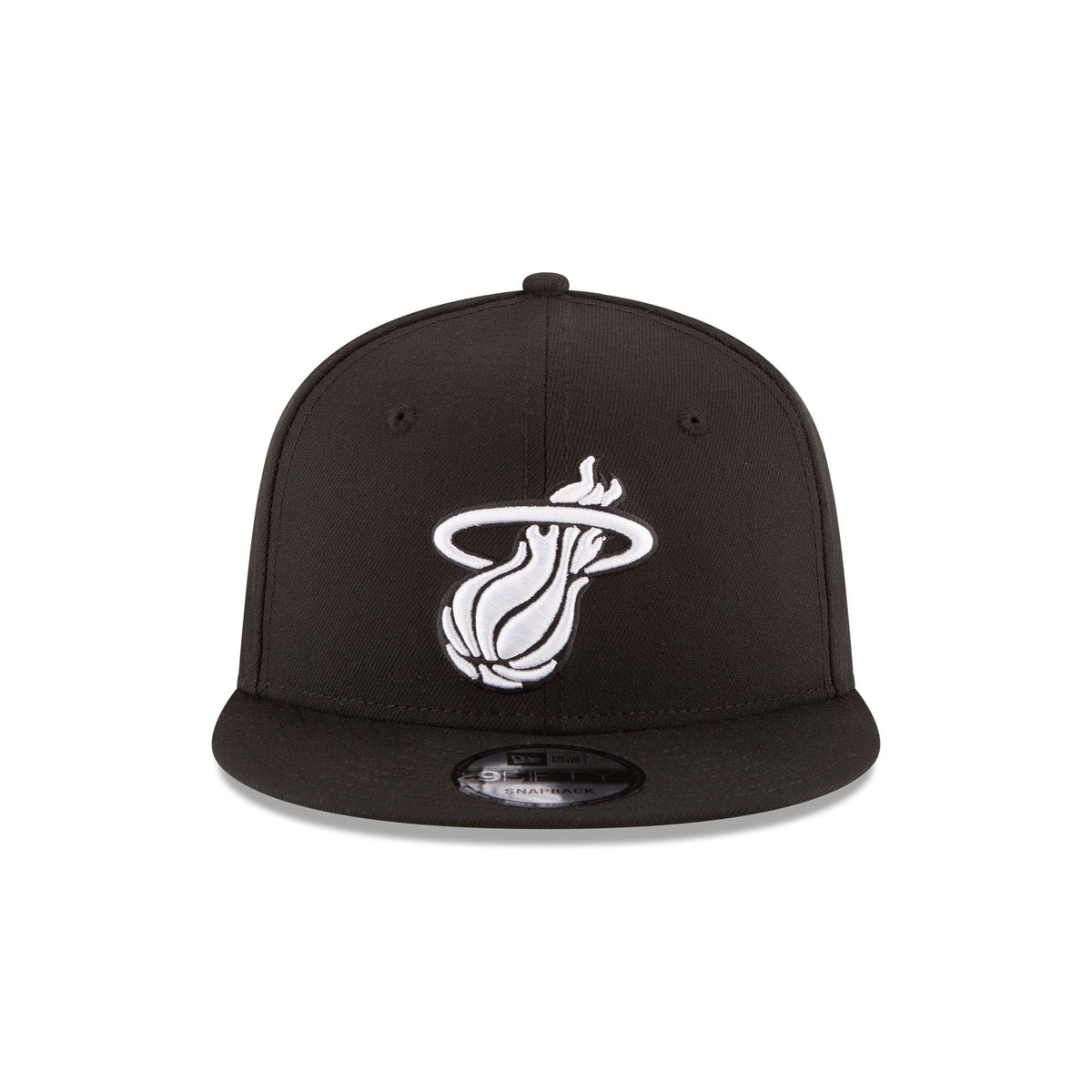 Miami Heat Basic Black 9FIFTY Snapback Hat