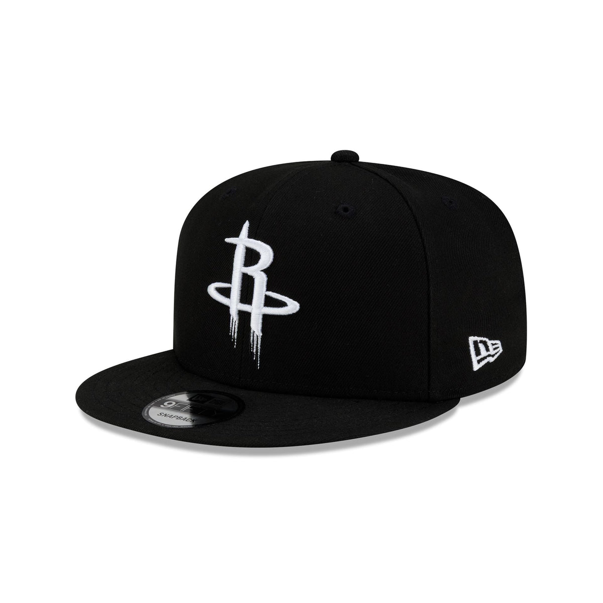Houston Rockets Black and White 9FIFTY Snapback Hat
