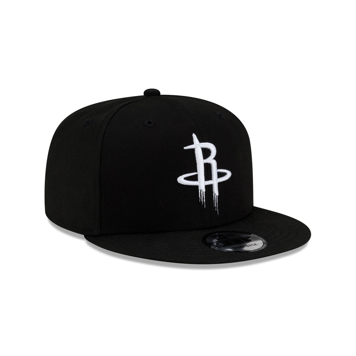 Houston Rockets Black and White 9FIFTY Snapback Hat