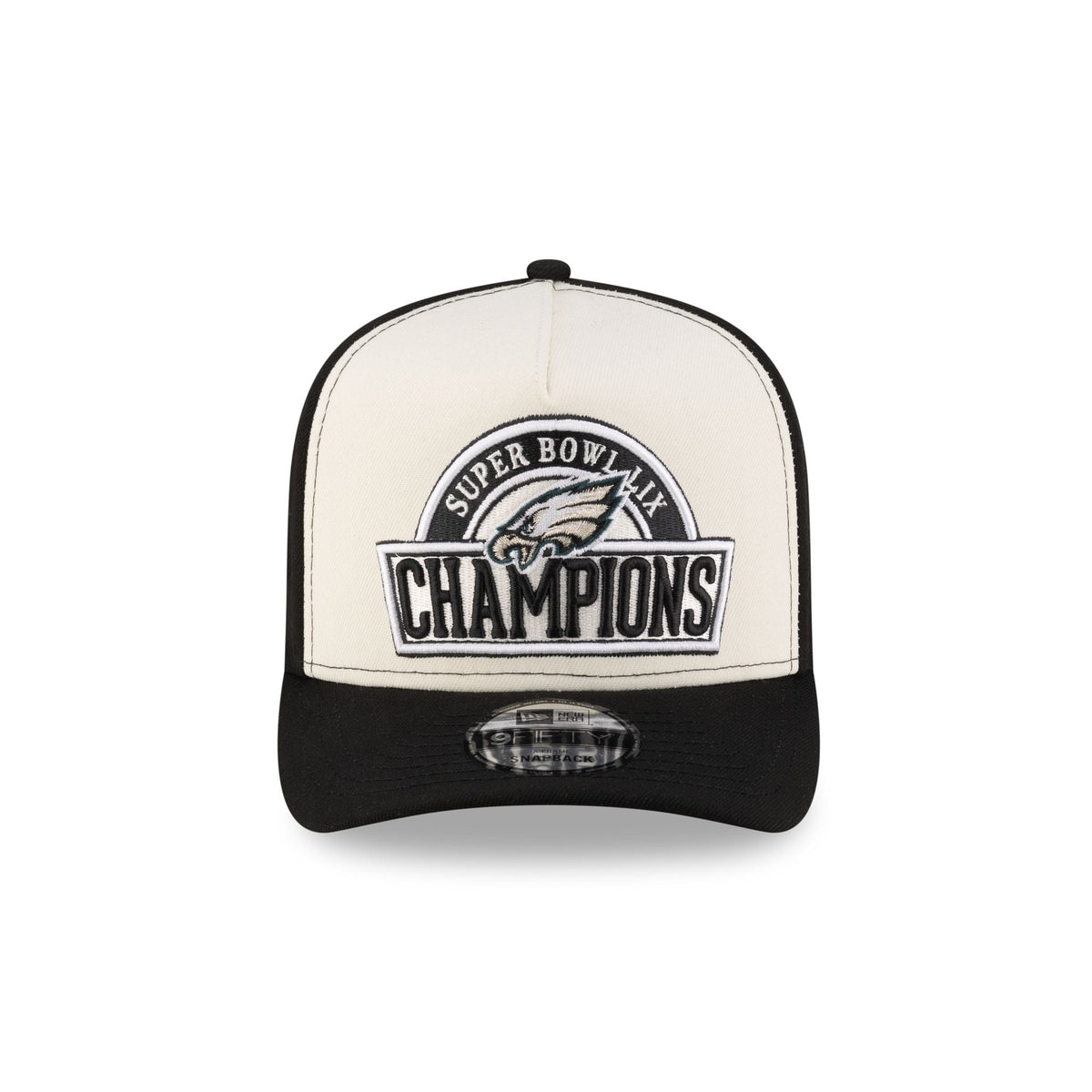 Philadelphia Eagles Super Bowl LIX Champions 9FIFTY A-Frame Snapback Hat