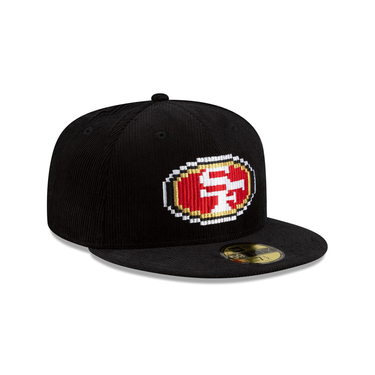 Just Caps NFL Pixelated San Francisco 49ers 59FIFTY Fitted Hat