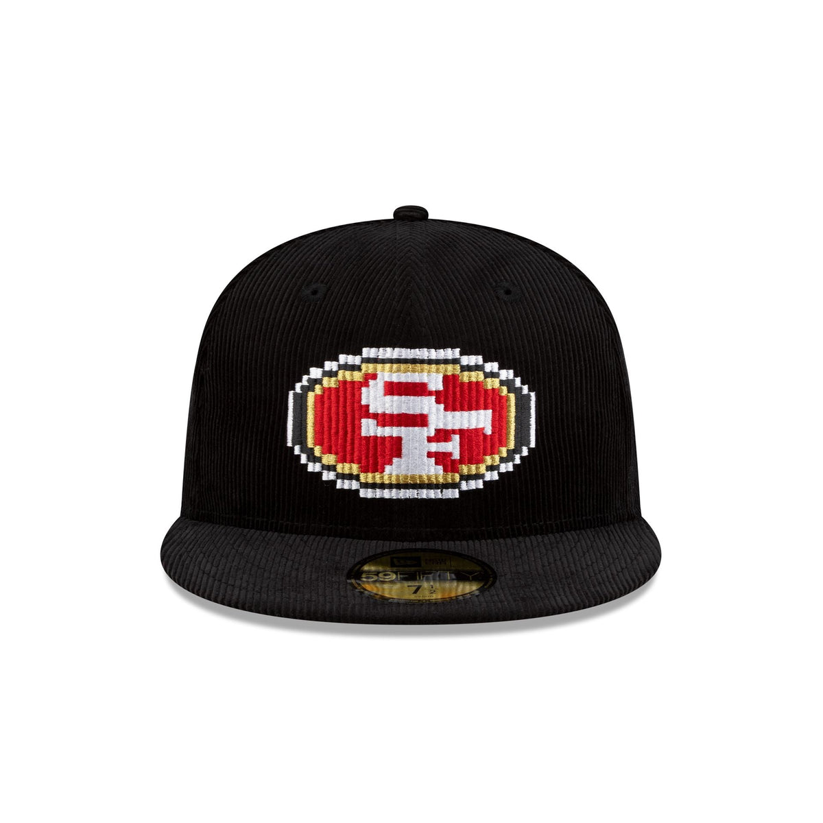 Just Caps NFL Pixelated San Francisco 49ers 59FIFTY Fitted Hat