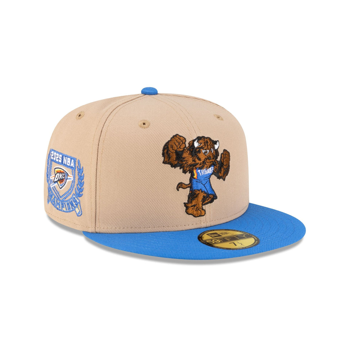 Oklahoma City Thunder Mascot Camel 59FIFTY Fitted Hat