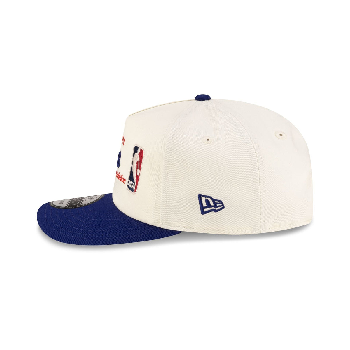 New Jersey Nets 1997-2012 Hardwood Classics Sign Stack Chrome White 19TWENTY Adjustable Hat