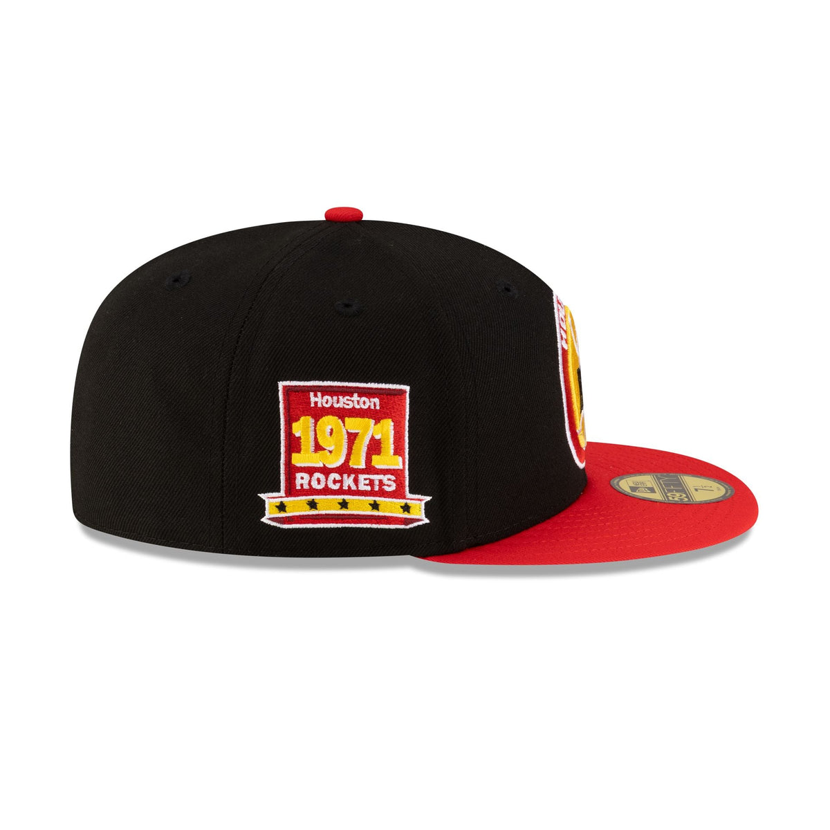Houston Rockets 1972-1995 Hardwood Classics Black 59FIFTY Fitted Hat