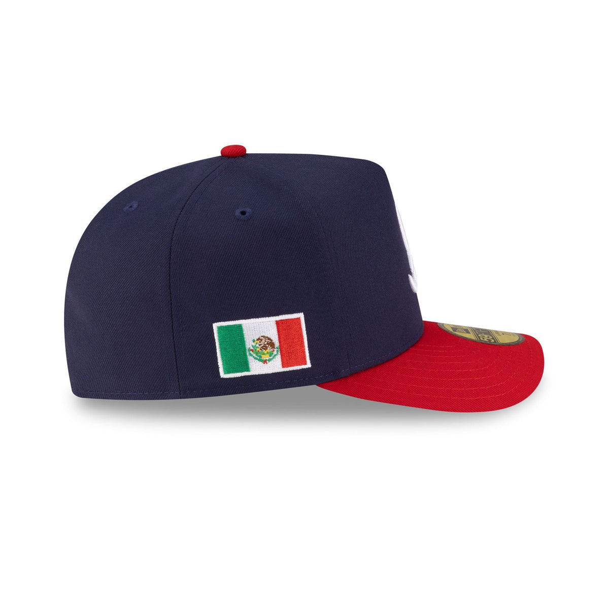 Just Caps Cinco de Mayo Atlanta Braves 59FIFTY A-Frame Fitted Hat