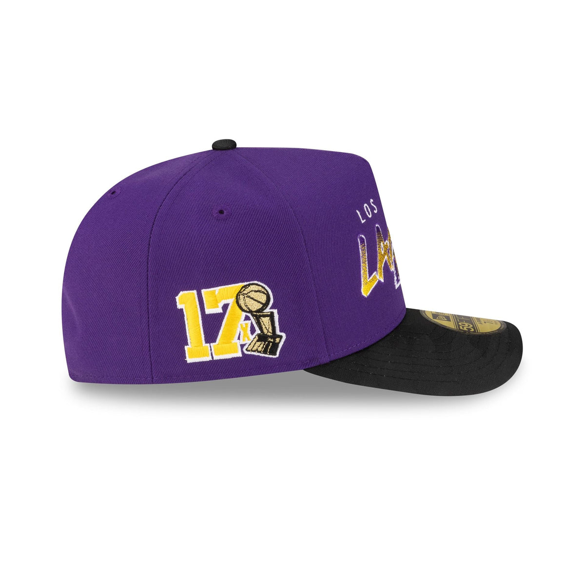 Just Caps Championship Classic Los Angeles Lakers 59FIFTY A-Frame Fitted Hat