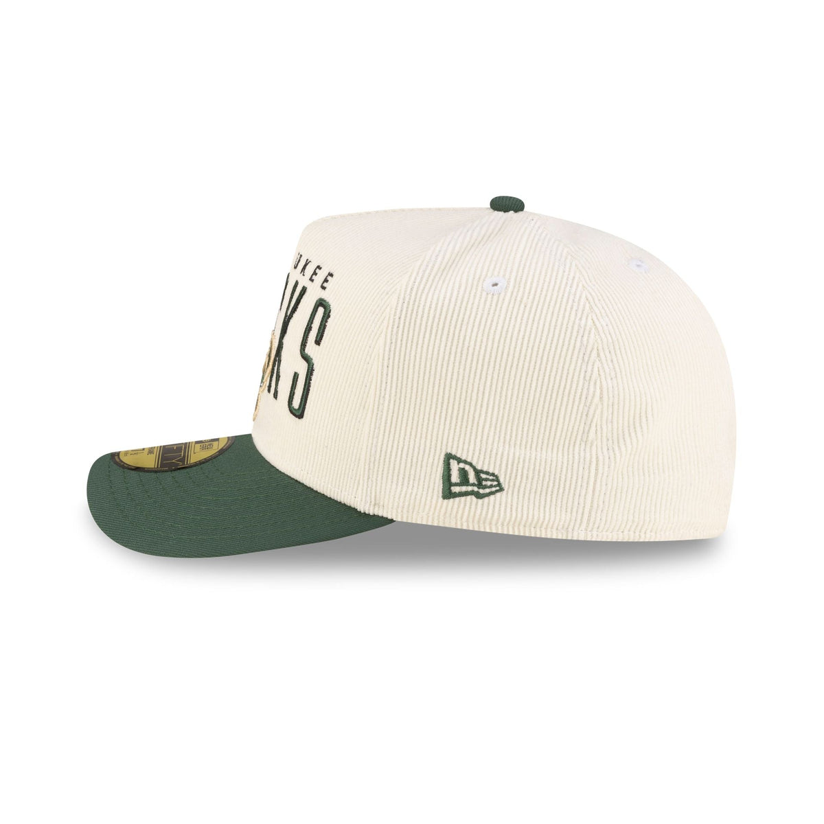 Just Caps Championship Classic Milwaukee Bucks 59FIFTY A-Frame Fitted Hat