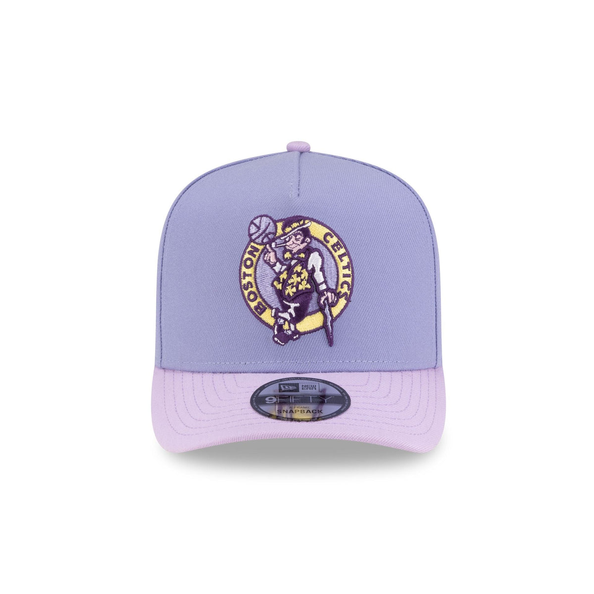 Boston Celtics Lavender 9FIFTY A-Frame Snapback Hat