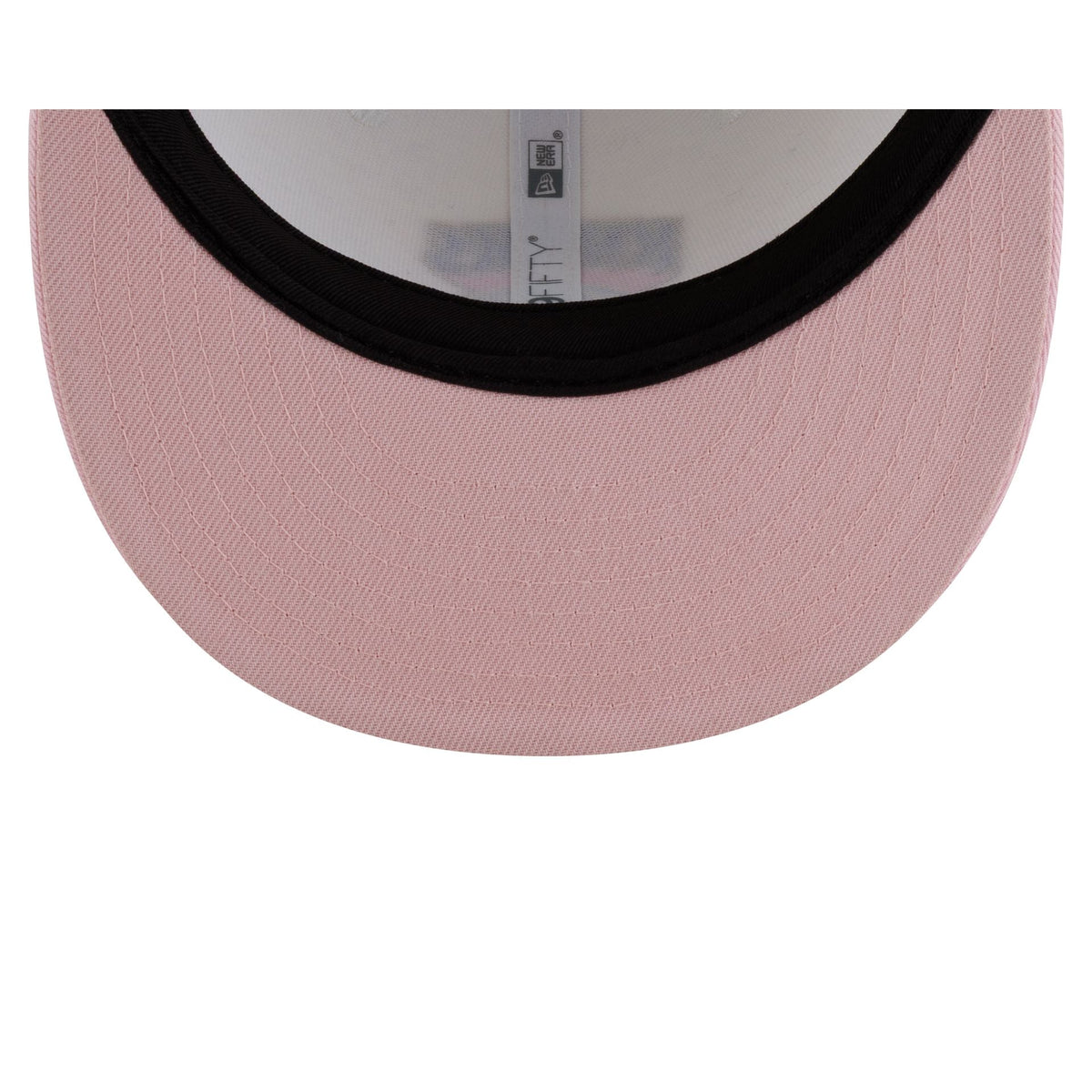 Just Caps Chrome Pink New York Knicks 59FIFTY Fitted Hat