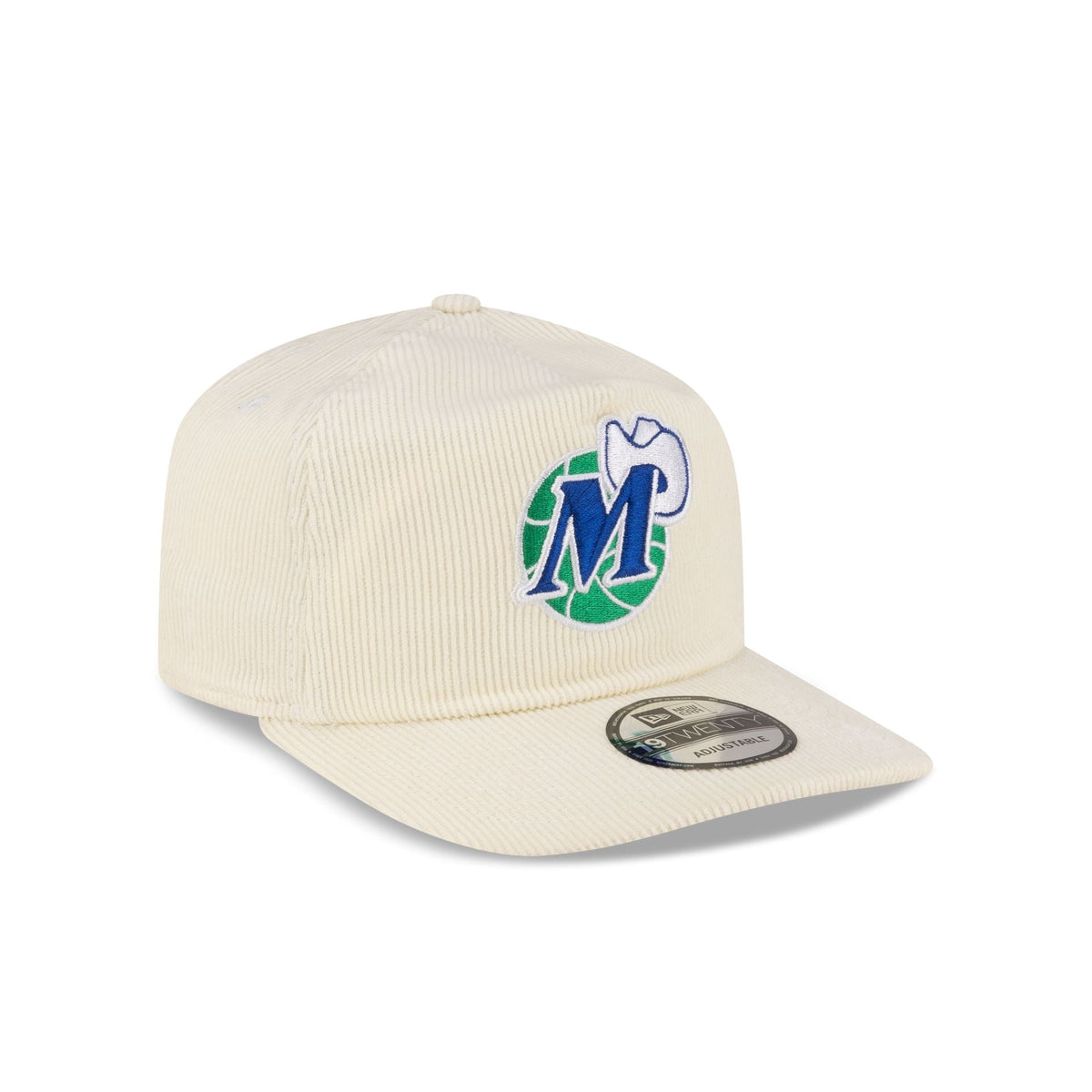 Dallas Mavericks Hardwood Classics 80s Chrome Corduroy 19TWENTY Adjustable