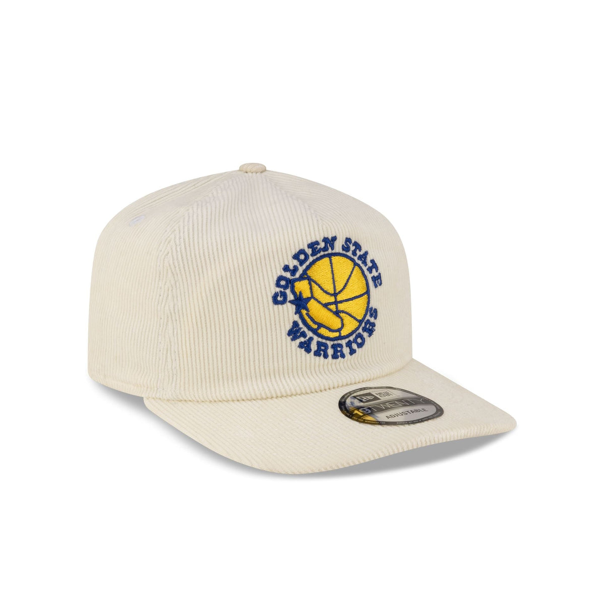 Golden State Warriors Hardwood Classics 80s Chrome Corduroy 19TWENTY Adjustable