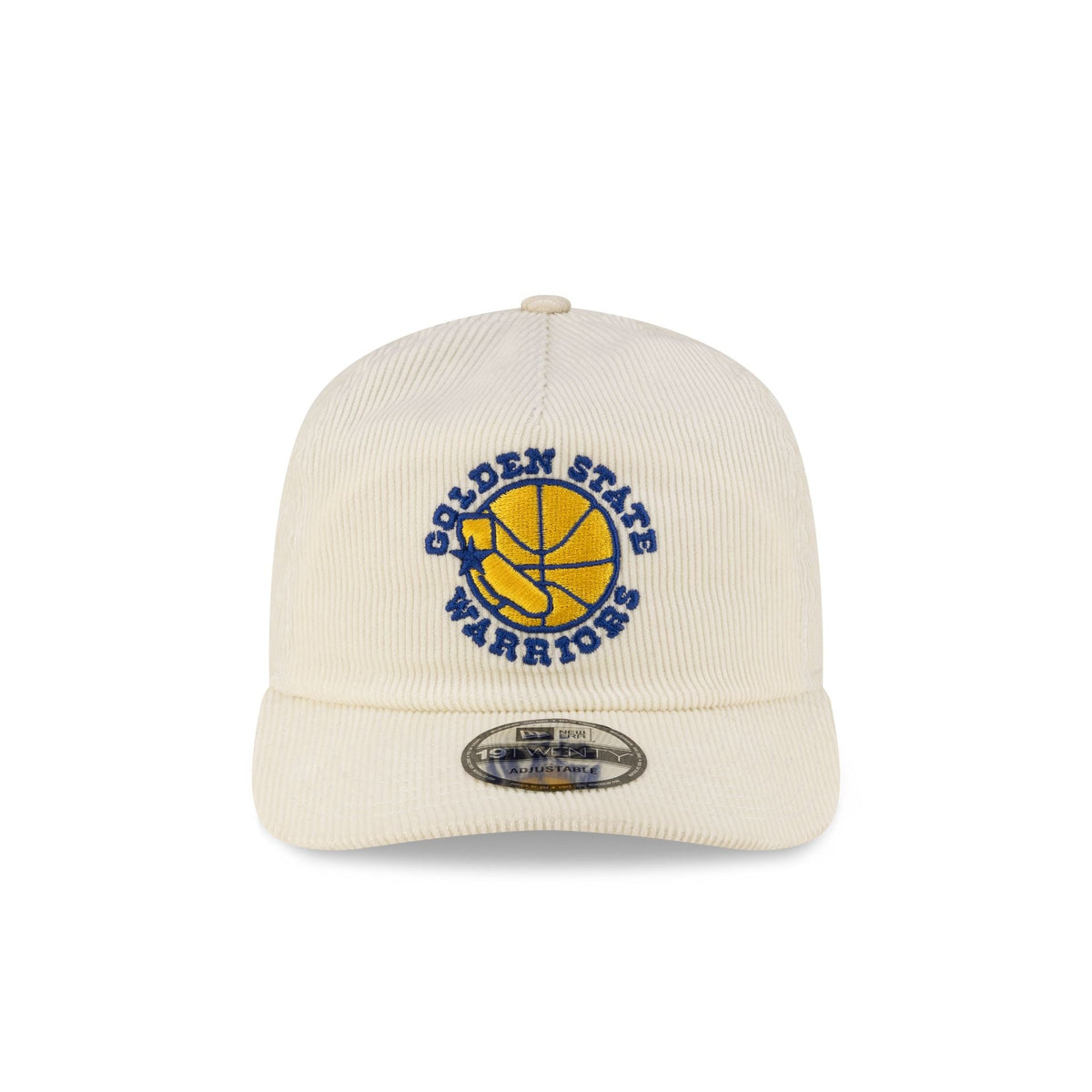 Golden State Warriors Hardwood Classics 80s Chrome Corduroy 19TWENTY Adjustable