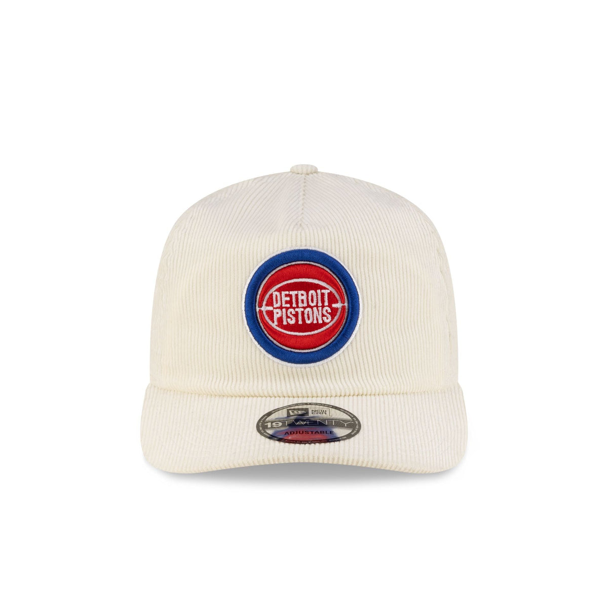 Detroit Pistons Hardwood Classics 80s Chrome Corduroy 19TWENTY Adjustable