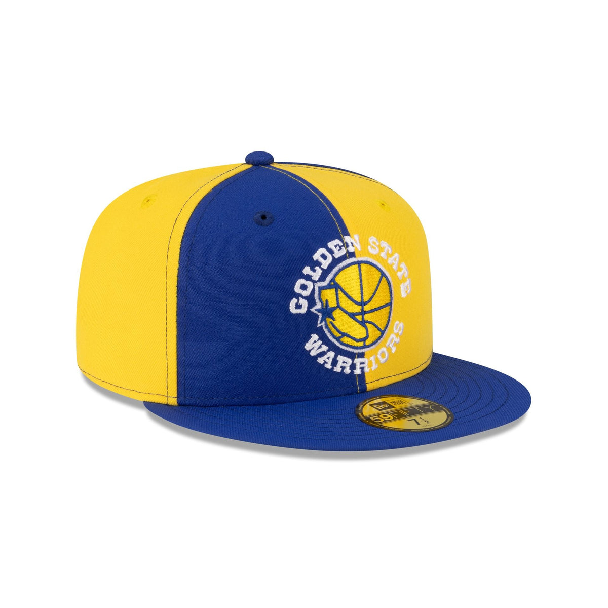 Golden State Warriors Hardwood Classics 80s Pinwheel 59FIFTY Fitted Hat