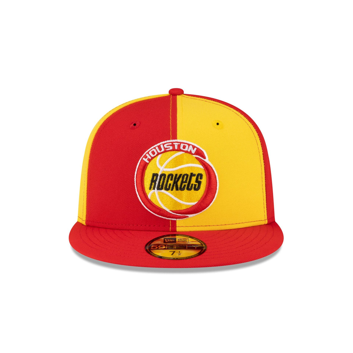 Houston Rockets Hardwood Classics 80s Pinwheel 59FIFTY Fitted Hat
