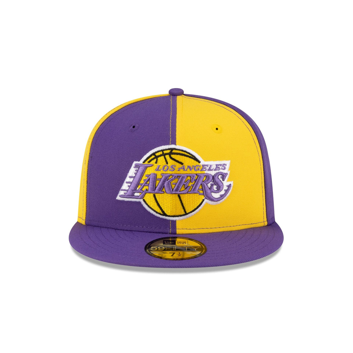 Los Angeles Lakers Hardwood Classics 80s Pinwheel 59FIFTY Fitted Hat