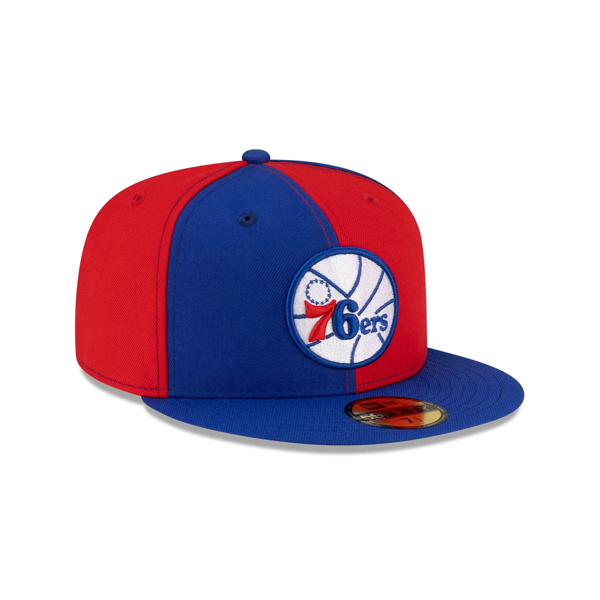 Philadelphia 76ers Hardwood Classics 80s Pinwheel 59FIFTY Fitted Hat