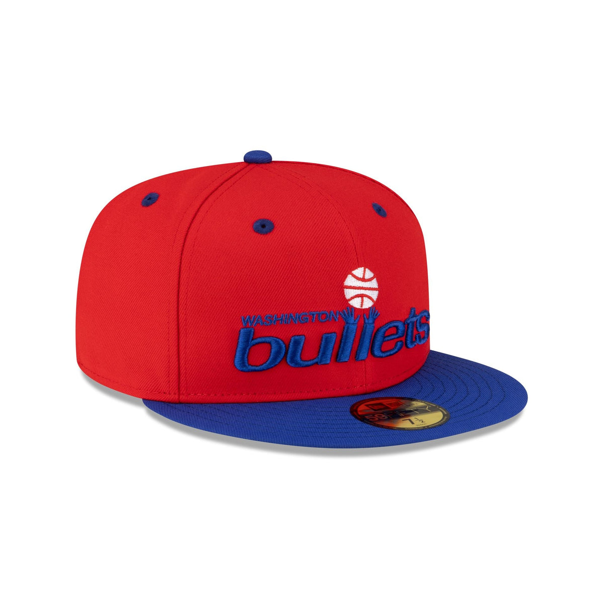 Washington Bullets Hardwood Classics 80s Two Tone 59FIFTY Fitted Hat