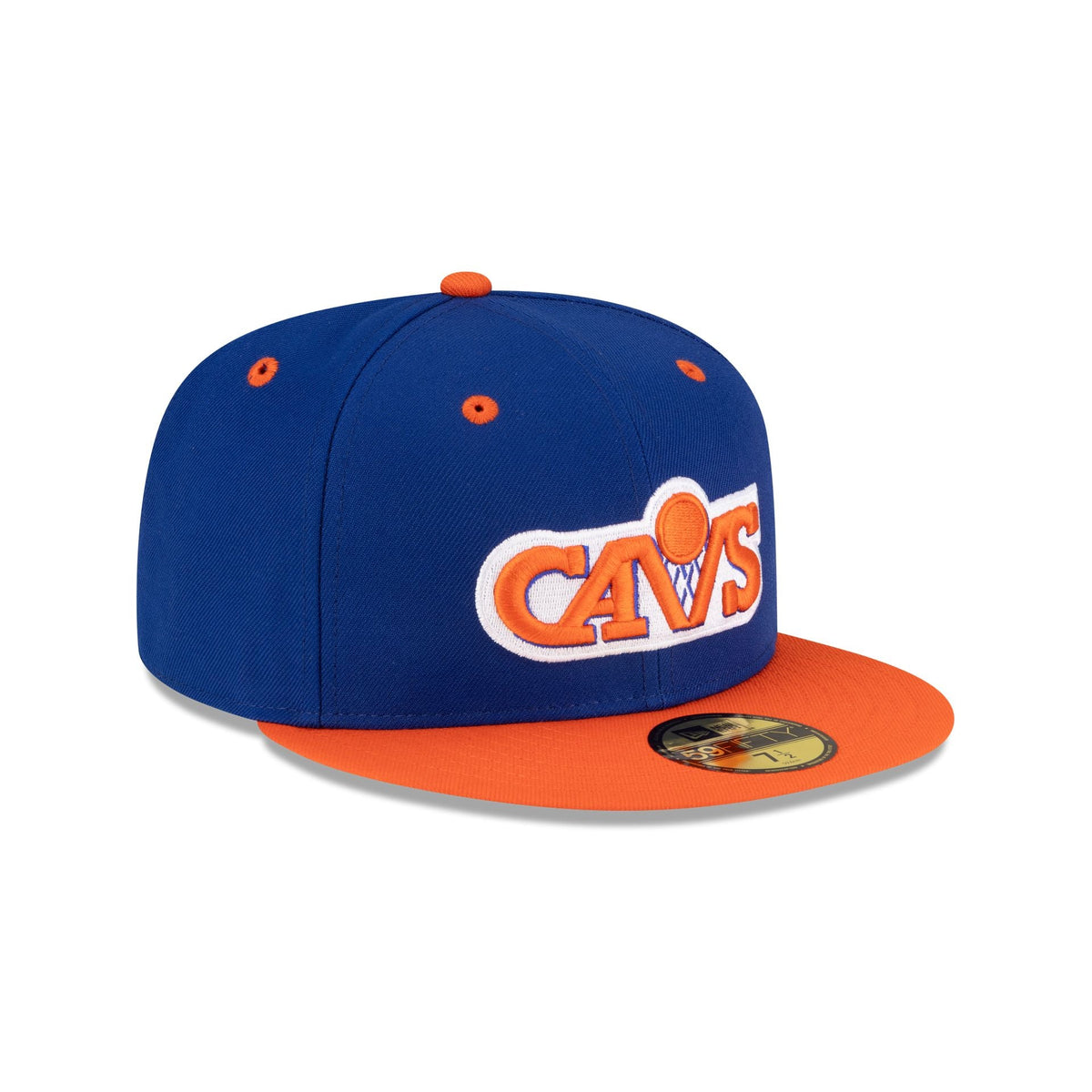 Cleveland Cavaliers Hardwood Classics 80s Two Tone 59FIFTY Fitted Hat