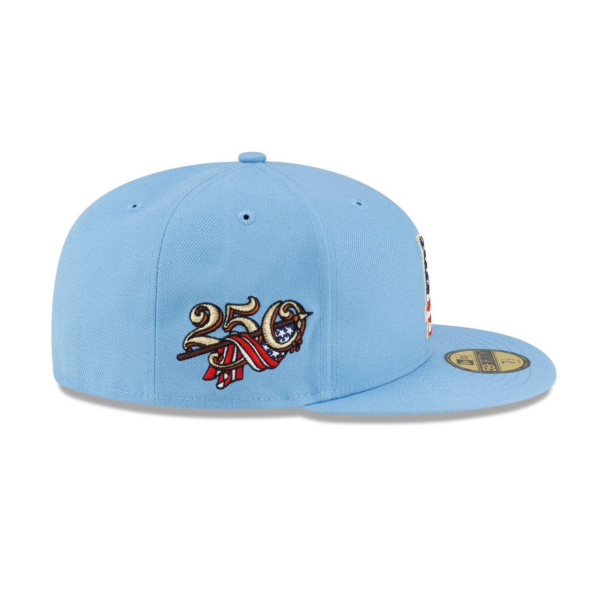 Los Angeles Dodgers Red. White & Blue 59FIFTY Fitted Hat
