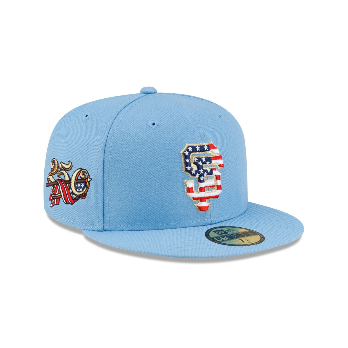 San Francisco Giants Red. White & Blue 59FIFTY Fitted Hat