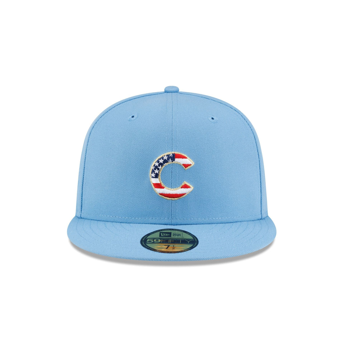 Chicago Cubs Red. White & Blue 59FIFTY Fitted Hat