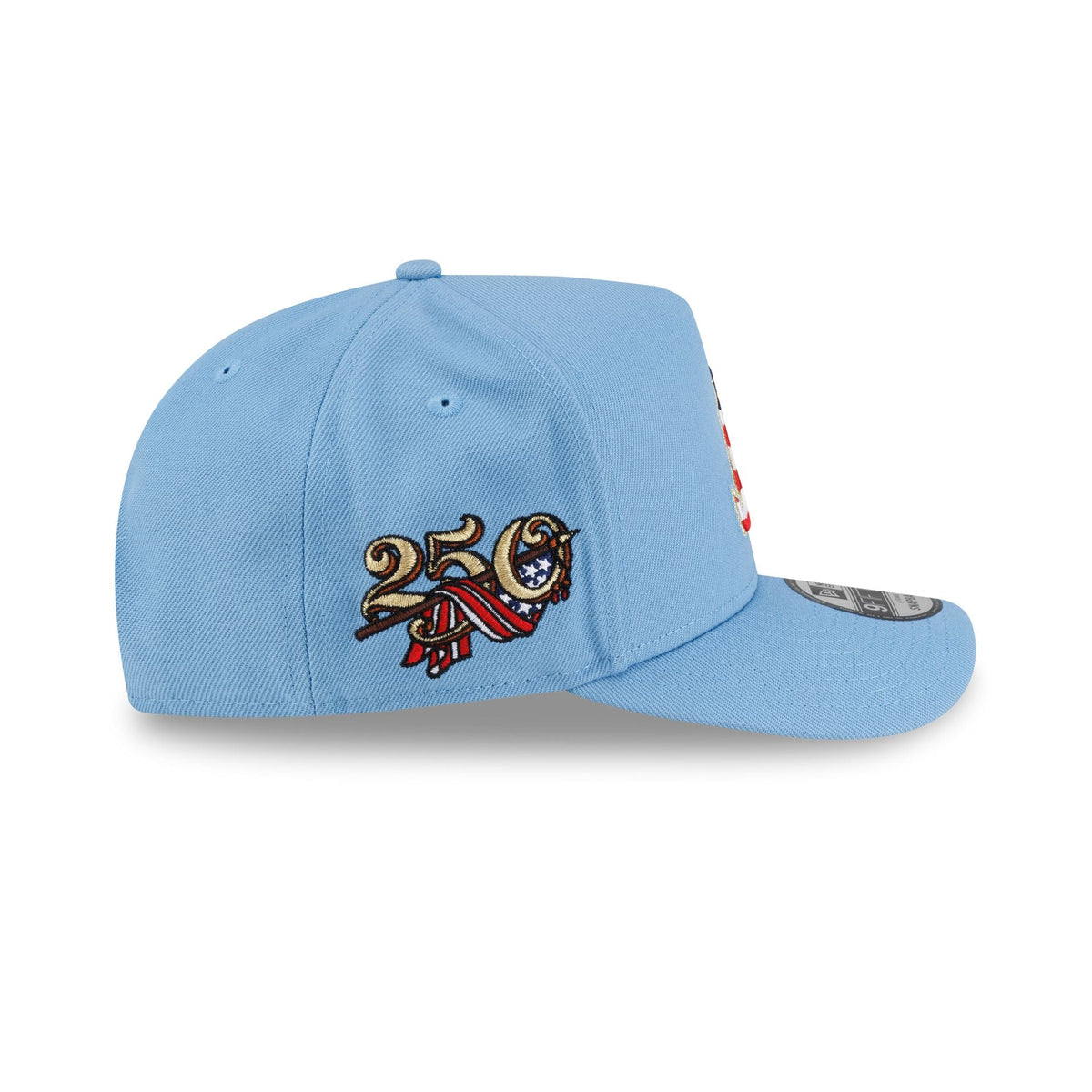 Atlanta Braves Red. White & Blue 9FIFTY A-Frame Snapback Hat