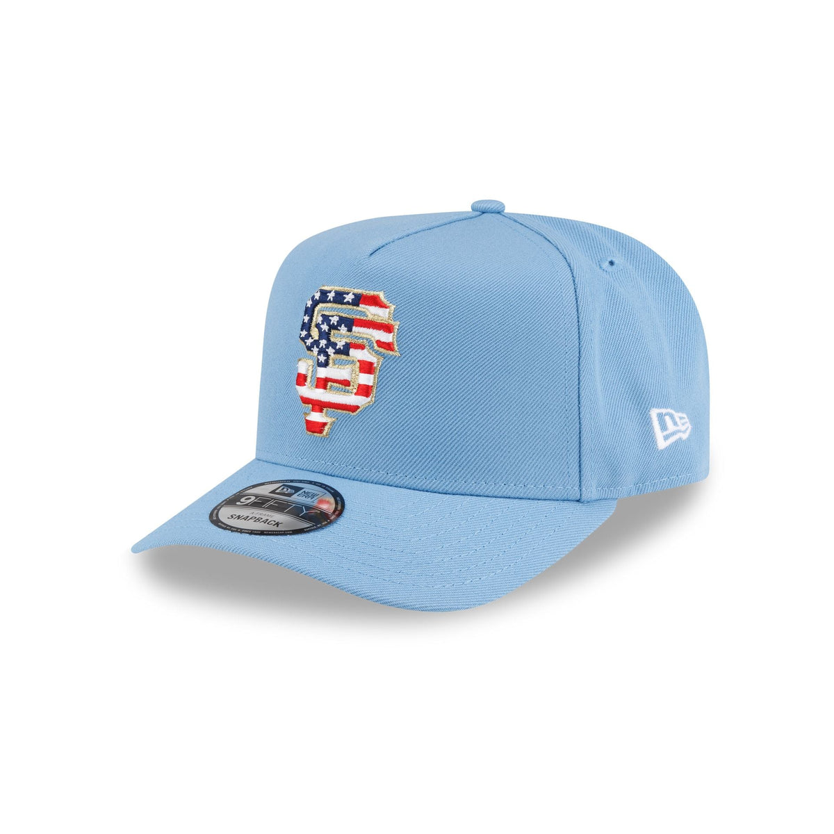 San Francisco Giants Red. White & Blue 9FIFTY A-Frame Snapback Hat
