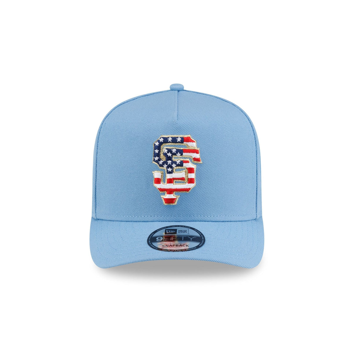 San Francisco Giants Red. White & Blue 9FIFTY A-Frame Snapback Hat