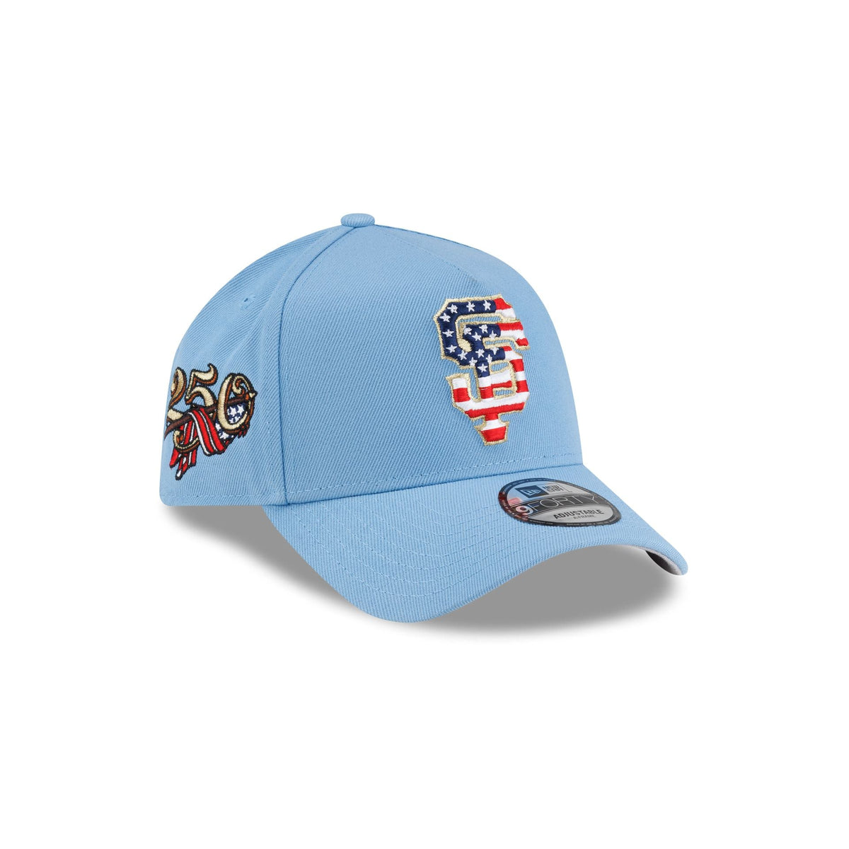 San Francisco Giants Red. White & Blue 9FORTY A-Frame Snapback Hat