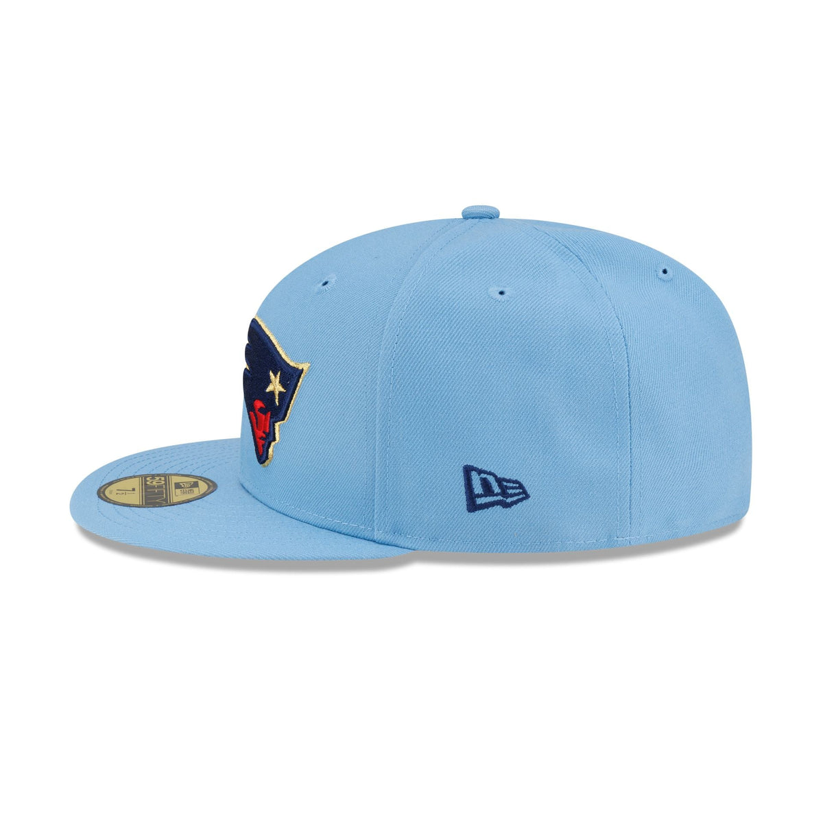 New England Patriots Red. White & Blue 59FIFTY Fitted Hat