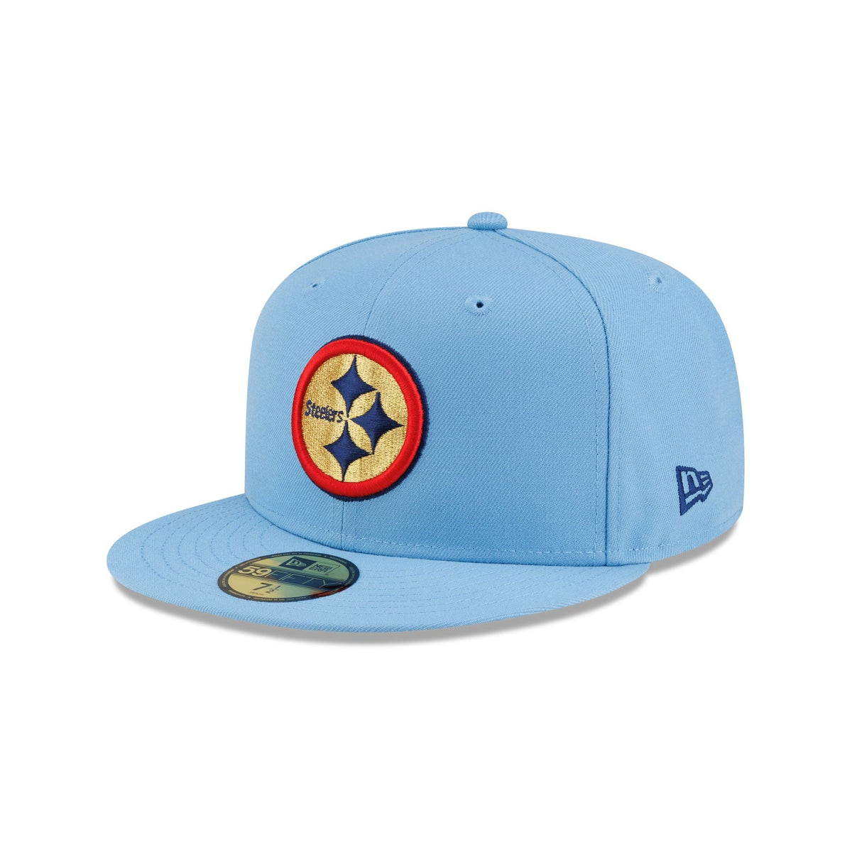 Pittsburgh Steelers Red. White & Blue 59FIFTY Fitted Hat
