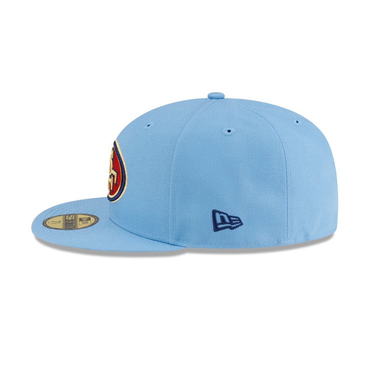 San Francisco 49ers Red. White & Blue 59FIFTY Fitted Hat