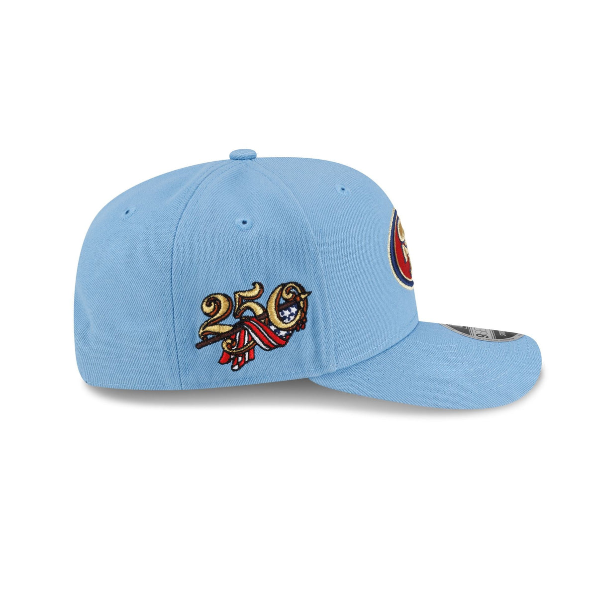 San Francisco 49ers Red. White & Blue 9SEVENTY Stretch-Snap Hat