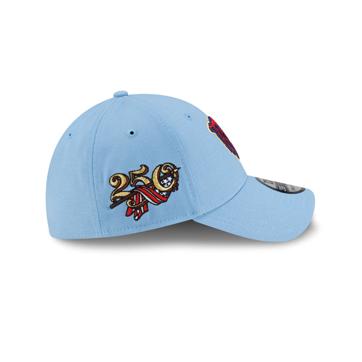 Chicago Bears Red. White & Blue 39THIRTY Stretch Fit Hat