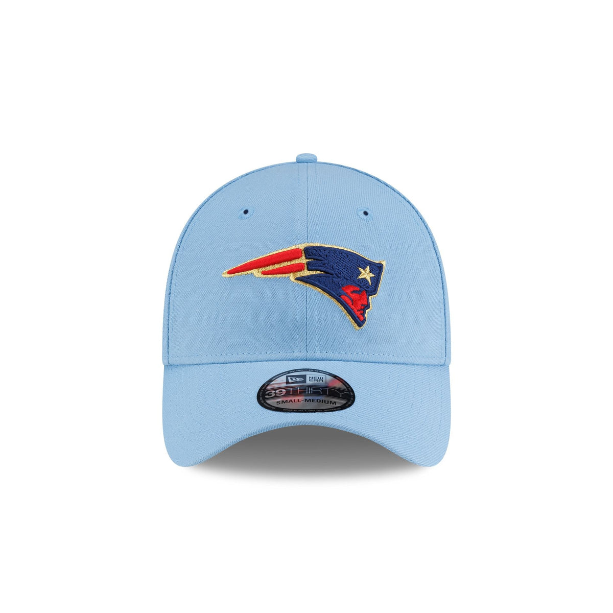 New England Patriots Red. White & Blue 39THIRTY Stretch Fit Hat