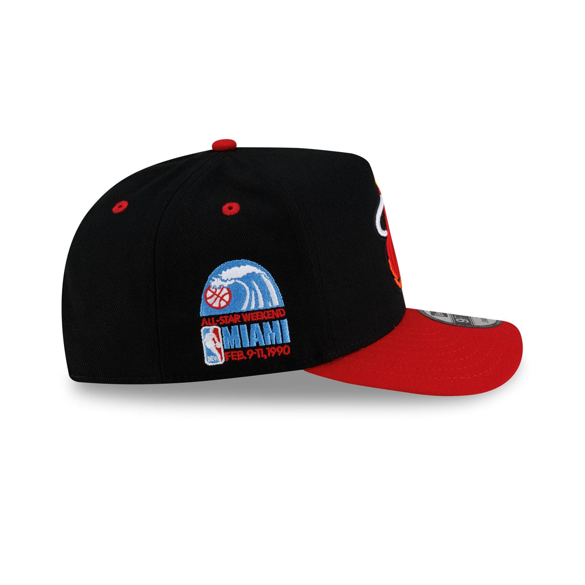 Miami Heat Hardwood Classics 90s All-Star Weekend 9FIFTY A-Frame Snapback Hat