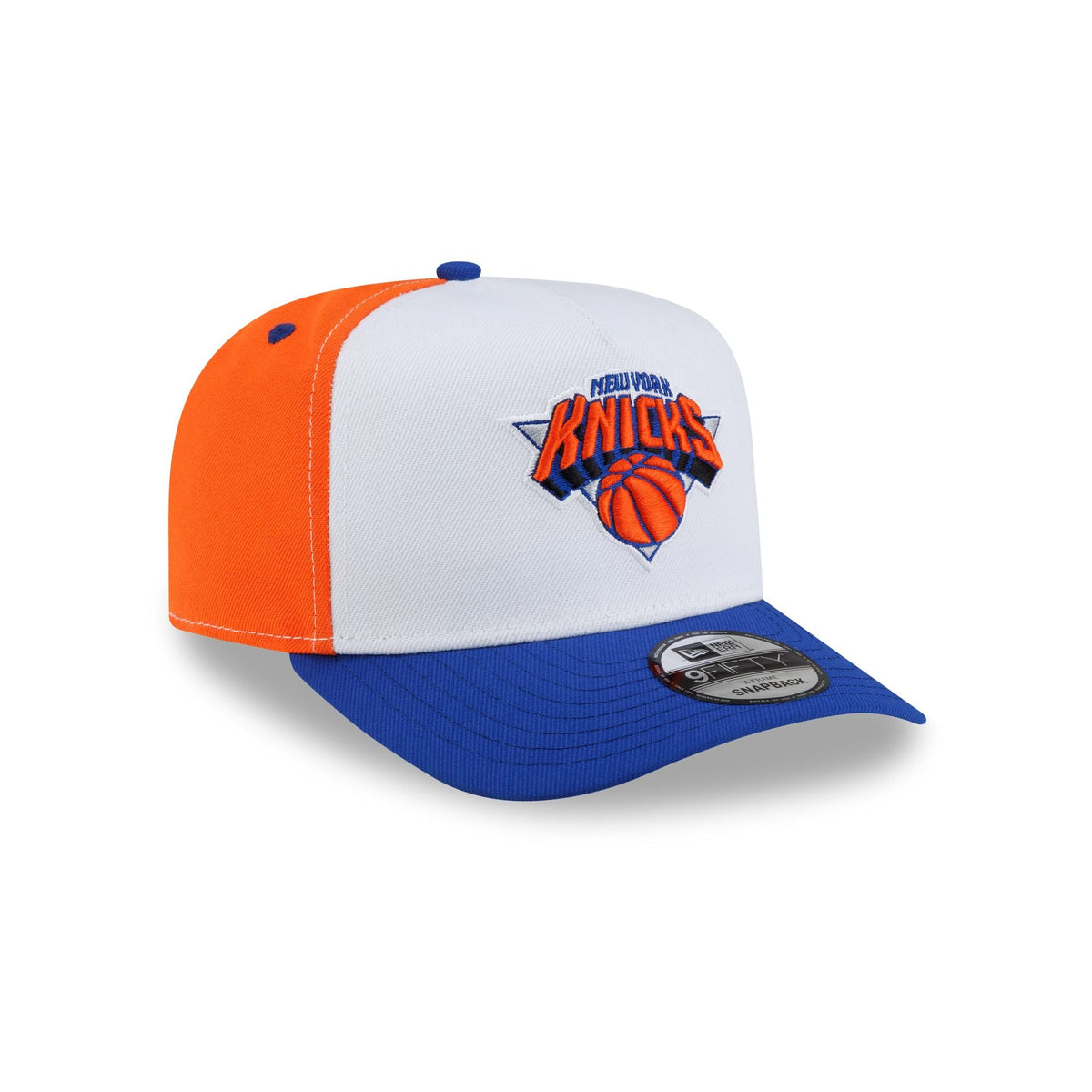New York Knicks Hardwood Classics 90s Panel 9FIFTY A-Frame Snapback Hat