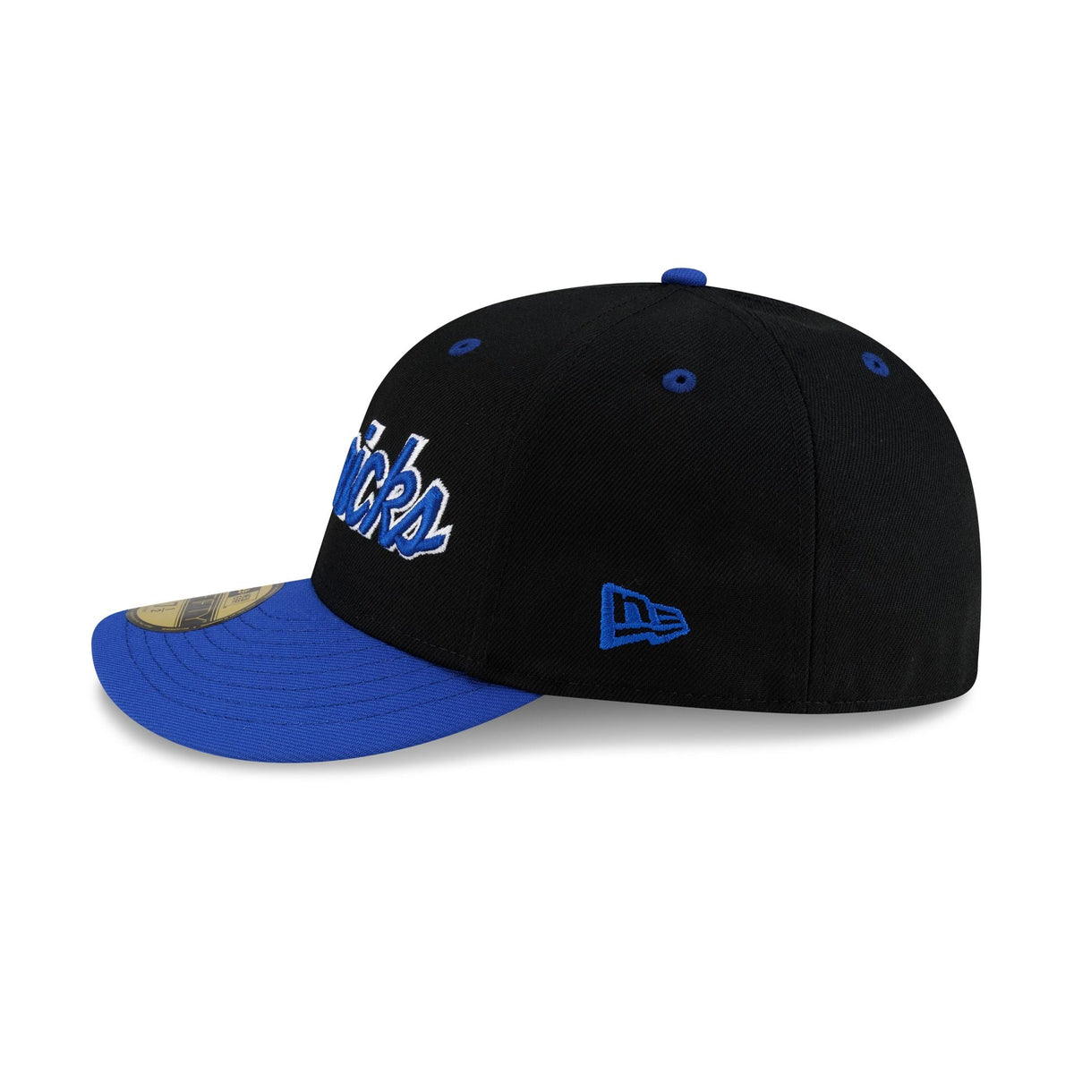 Dallas Mavericks Hardwood Classics 90s Script 59FIFTY Fitted Hat