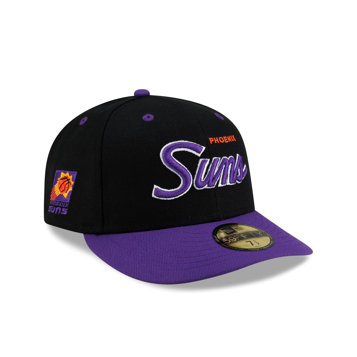 Phoenix Suns Hardwood Classics 90s Script 59FIFTY Fitted Hat