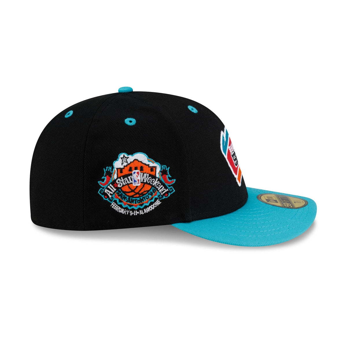 San Antonio Spurs Hardwood Classics 90s All-Star Weekend 59FIFTY Fitted Hat