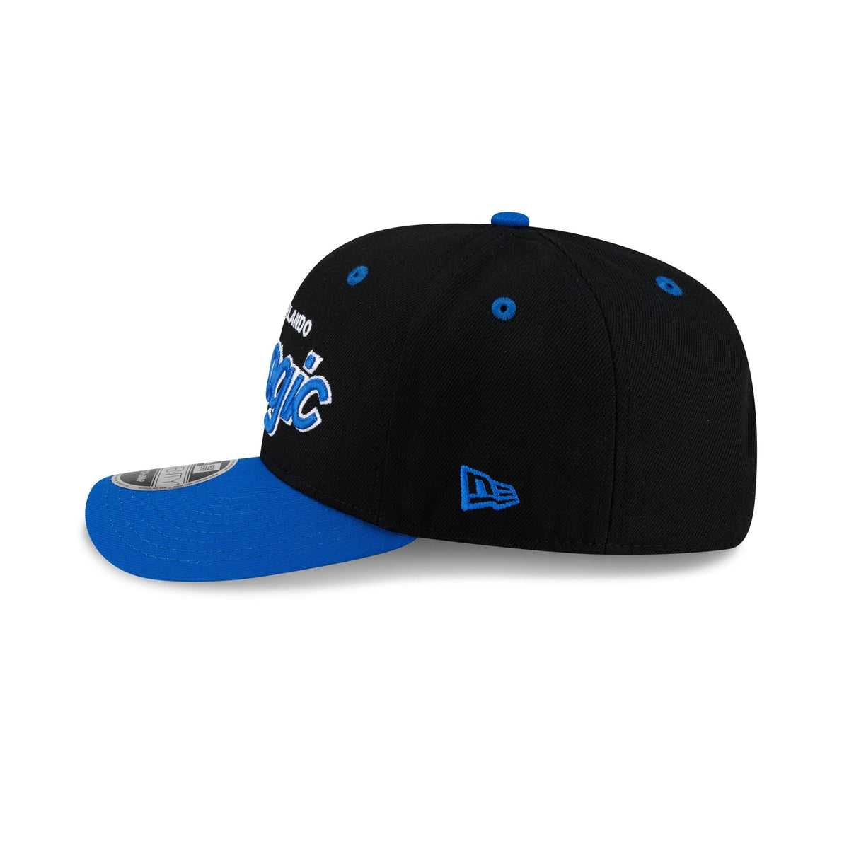 Orlando Magic Hardwood Classics 90s Script 9SEVENTY Stretch-Snap Hat