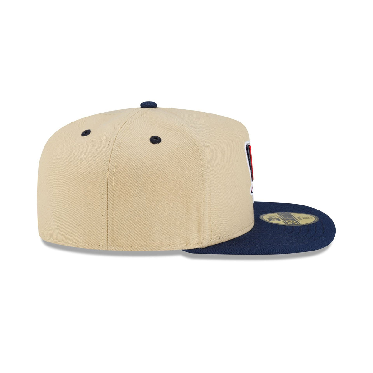 New Jersey Nets Hardwood Classics 2000s Gold 59FIFTY A-Frame Fitted Hat
