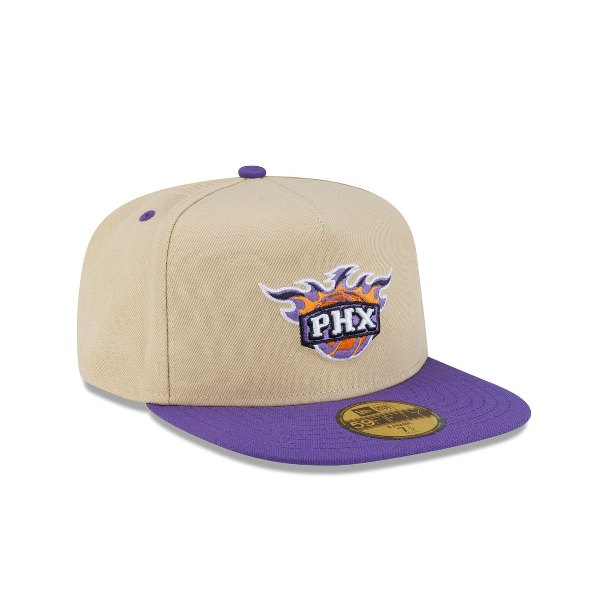 Phoenix Suns Hardwood Classics 2000s Gold 59FIFTY A-Frame Fitted Hat